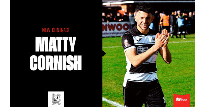 Matty Cornish signs a new contract